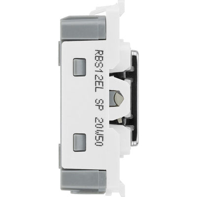 BG RBS12EL Nexus Grid 20AX 2W Secret Key Switch Module EMG LTG TEST