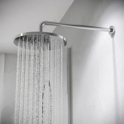 Aqualisa Quartz Blue Smart Digital Shower Concealed with Adjustable and Fixed Wall Head (Gravity Pumped) - QZSBA2BVDVFW23