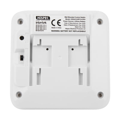 Radio-Interlinked Test / Hush Control Unit for Smoke, Heat & CO Alarms - Hispec RF10-PRO Range by HiSPEC (Safelincs-HIRFLBRC)
