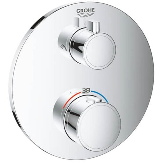 Grohe Grohtherm Aquadimmer Bath/Shower Mixer - Chrome - 24077000