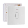 BG Nexus 13A Neon Unswitched Fused Connection Unit & 32mm Pattress Back Box by British General (BG-856+891)