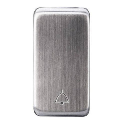 BG GRBELLBS Nexus Grid Brushed Steel 'Bell Symbol' Rocker