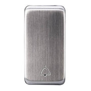 BG GRBELLBS Nexus Grid Brushed Steel 'Bell Symbol' Rocker