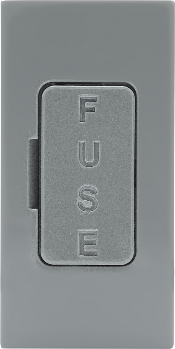 BG EMFUSEG Euro Module 13A Fused Module - Grey