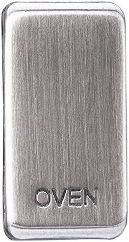 BG GROVBS Nexus Grid Brushed Steel 'Printed Oven' Rocker by British General (BG-GROVBS-1)
