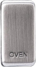 BG GROVBS Nexus Grid Brushed Steel 'Printed Oven' Rocker