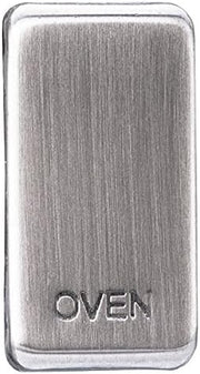 BG GROVBS Nexus Grid Brushed Steel 'Printed Oven' Rocker by British General (BG-GROVBS-1)