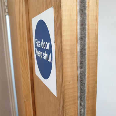 Astroflame 10mm X 4mm X 2.1m 30min Intumescent Strip - Fire and Smoke - White