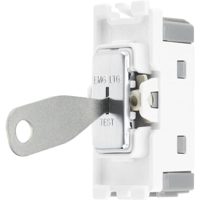 BG RBS12EL Nexus Grid 20AX 2W Secret Key Switch Module EMG LTG TEST