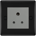 BG Nexus Metal Matt Black 5A Unswitched Socket NFB29MG