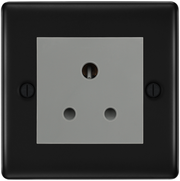 BG Nexus Metal Matt Black 5A Unswitched Socket NFB29MG by British General (BG-NFB29MG)