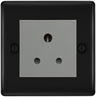 BG Nexus Metal Matt Black 5A Unswitched Socket NFB29MG by British General (BG-NFB29MG)