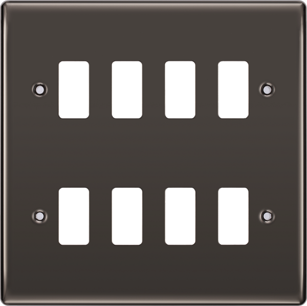 RNBN8 Front - The Grid modular range from British General allows you to build your own module configuration with a variety of combinations and finishes.