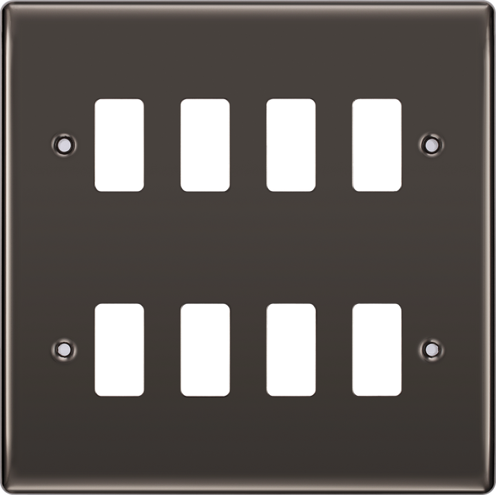 RNBN8 Front - The Grid modular range from British General allows you to build your own module configuration with a variety of combinations and finishes.