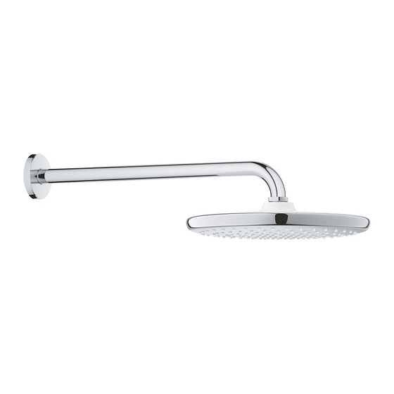 GROHE Tempesta 250 Head Shower Set 380mm, 1 Spray Chrome | 26668000