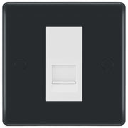 BG Part M Single IDC Secondary Telephone Socket - White Insert