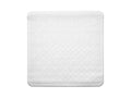 Corby Dover Bath & Shower Mat in White