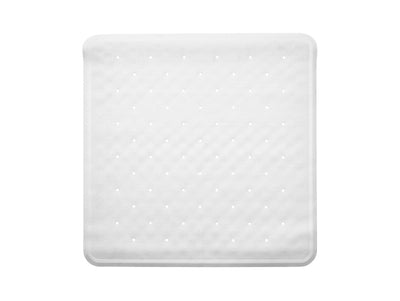 Corby Dover Bath & Shower Mat in White by Corby of Windsor (Corby-10163)
