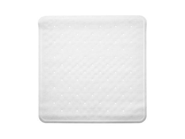 Corby Dover Bath & Shower Mat in White