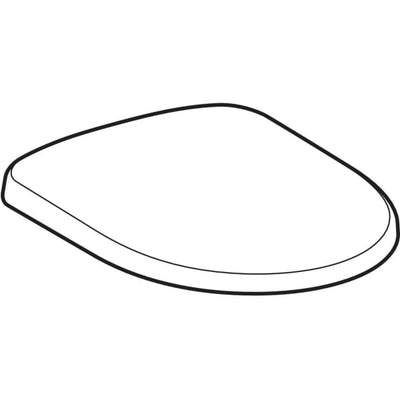 Geberit Selnova Soft Close Toilet Seat & Cover - 500.333.01.1 by Geberit (Geberit-500.333.01.1)