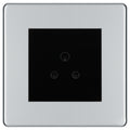 BG Nexus Screwless Polished Chrome 2A Unswitched Socket FPC28MB