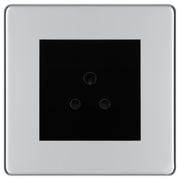 BG Nexus Screwless Polished Chrome 2A Unswitched Socket FPC28MB by British General (BG-FPC28MB)