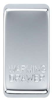 BG RRWDPC Nexus Grid Polished Chrome 'WARMING DRAWER' Rocker by British General (BG-RRWDPC)