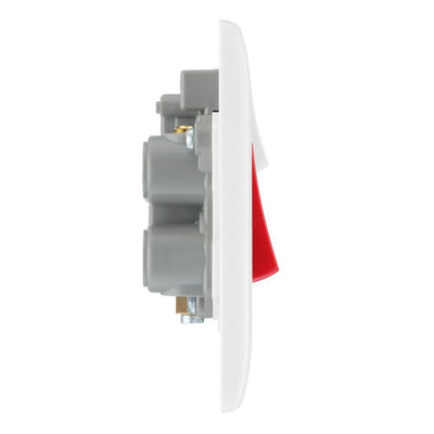 BG 871 Moulded Round Edge | White | 45A Switch 13A Switched Socket Cooker Control Unit