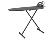 Corby Oxford Ironing Centre in Dark Grey with 1600W Steam Iron (Y-879) - UK Plug