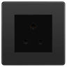 BG Evolve Black Chrome 5A Unswitched Socket PCDBC5AUSSB by British General (BG-PCDBC5AUSSB)