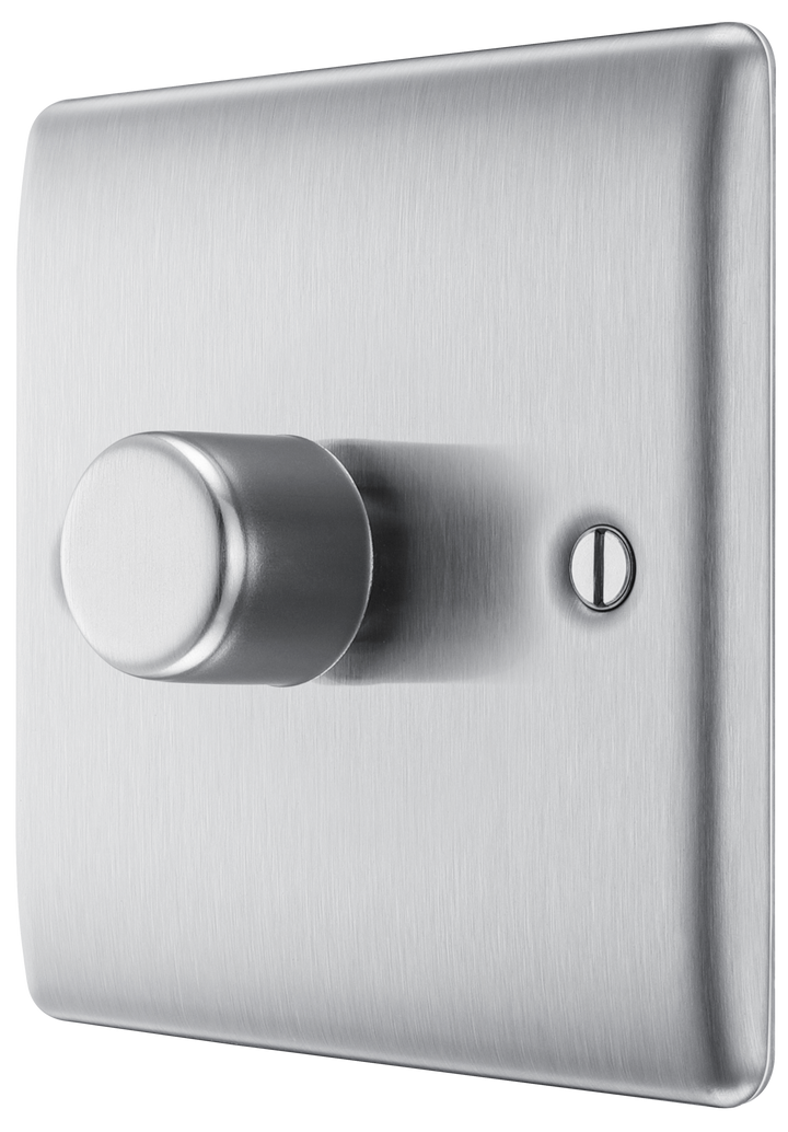 NBS81 Side - This trailing edge single dimmer switch from British General allows you to control your light levels and set the mood.