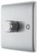 NBS81 Side - This trailing edge single dimmer switch from British General allows you to control your light levels and set the mood.