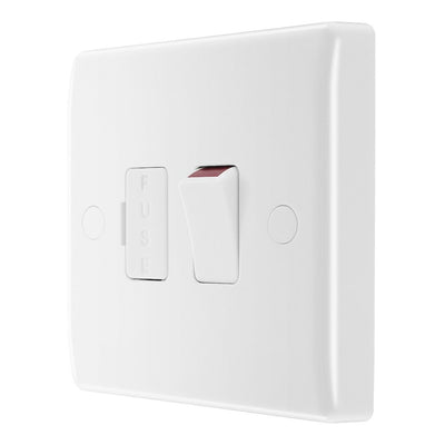 BG Nexus 13A 2 Pole Flex Outlet Switched Fused Connection & 32mm Pattress Box