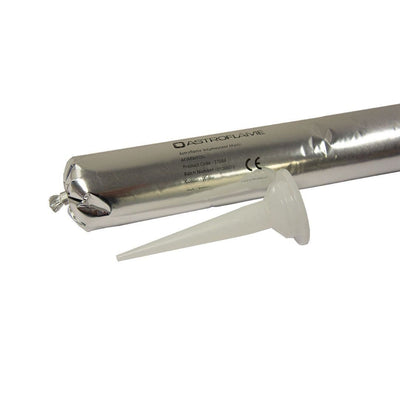 Astroflame Fire & Acoustic Rated Intumescent Mastic White - CE Marked (Foil- 600ml) by Astroflame (Astro-AFIMWFOIL)
