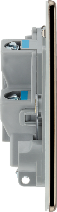 FBN54 Side - This 13A fused and unswitched connection unit from British General provides an outlet from the mains containing the fuse ideal for spur circuits and hardwired appliances.