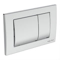 Armitage Shanks Septa Pro M1 Mechanical Metal Dual Flushplate - S0858AA
