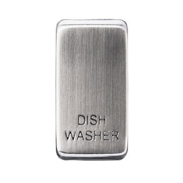 BG GRDWBS Nexus Grid Brushed Steel 'Dishwasher' Rocker by British General (BG-GRDWBS-1)