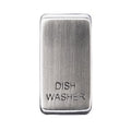 BG GRDWBS Nexus Grid Brushed Steel 'Dishwasher' Rocker