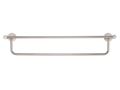 Corby Harrogate Towel Rail with Shelf in Polished Steel