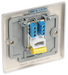  NPRBTM1 Back - This master telephone socket from British General uses a screw terminal connection and should be used where your telephone line enters your property.