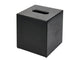 Corby Buxton Cube Tissue Box Cover in Black BUSA Bamboo