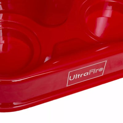 Extinguishers & Equipment: Double Universal Economy Fire Extinguisher Stand - UltraFire Grey by UltraFire (SAFELINCS-UFUNI2G)