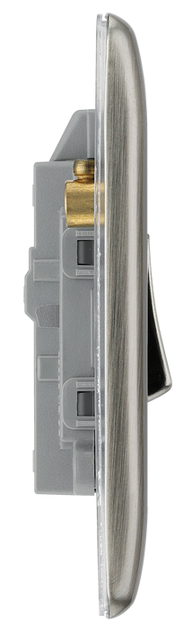 NBI31 Side -  This double pole switch with indicator from British General has been designed for the connection of refrigerators water heaters, central heating boilers and many other fixed appliances