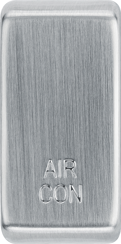 BG RRACBS Nexus Grid Brushed Steel 'AIR CON' Rocker