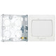 BG Evolve Pearlescent White 10A 3 Pole Fan Isolator PCDCL15W with 25mm Steel Back Box