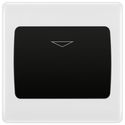 BG Nexus White Moulded Key Card Switch NWMKYCSB by British General (BG-NWMKYCSB)