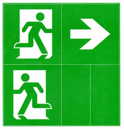 Emco EMLEDXBM 3hrs Non Maintained LED Emergency Bulkhead Fire Exit Light Fitting by Emco Group (Emco-EMLEDXBM)