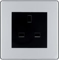 BG Nexus Screwless Polished Chrome 13A Unswitched Socket FPCUSSB