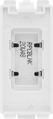 BG RPCBLNK Nexus Grid Polished Chrome Blank Module by British General (BG-RPCBLNK-Shopify-SA_1)