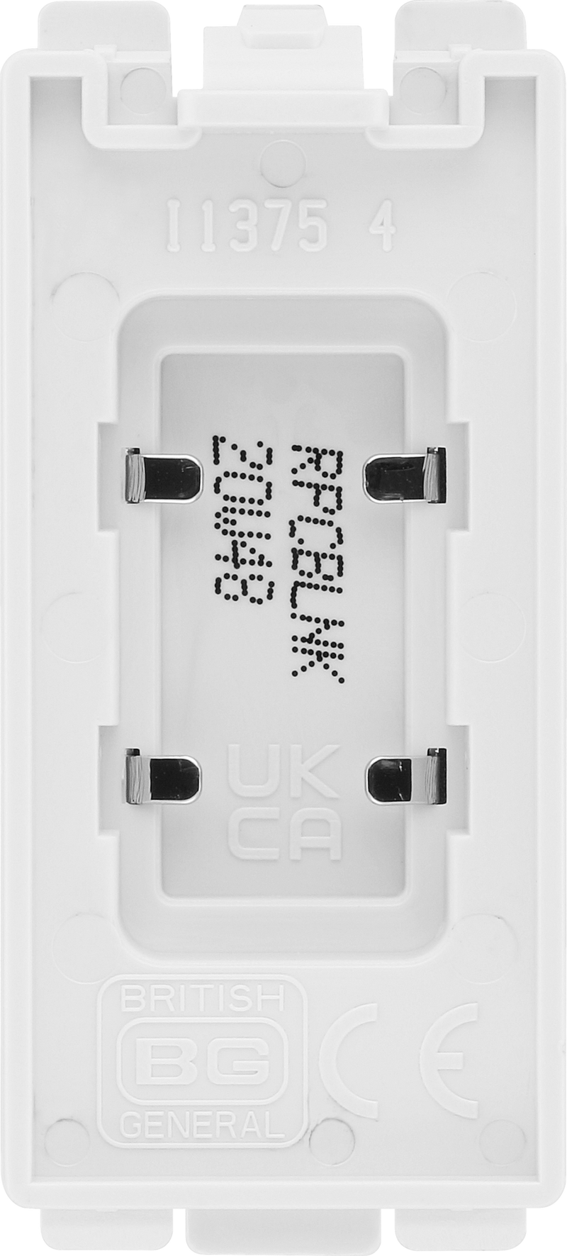 BG RPCBLNK Nexus Grid Polished Chrome Blank Module